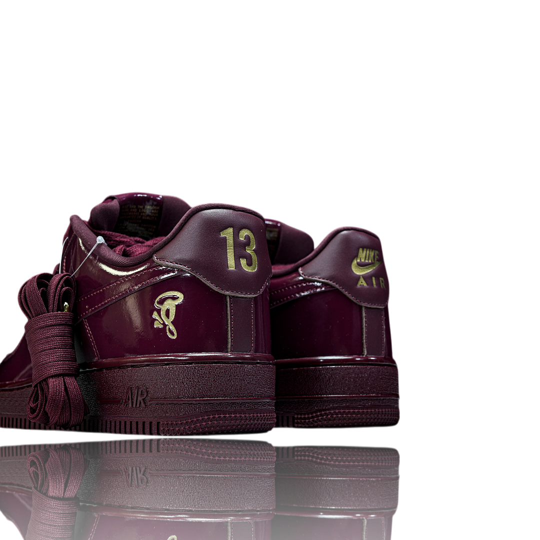 Syna x AF1 Low Central Cee 'Dark Beetroot' (UK Exclusive)