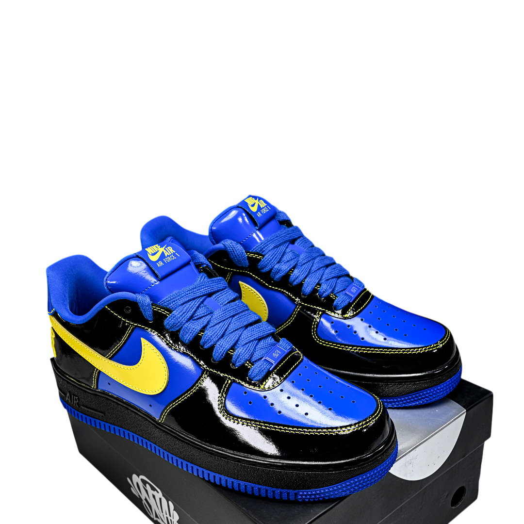 Syna x AF1 Low Central Cee 'Black Optic Yellow' (Friends & Family)