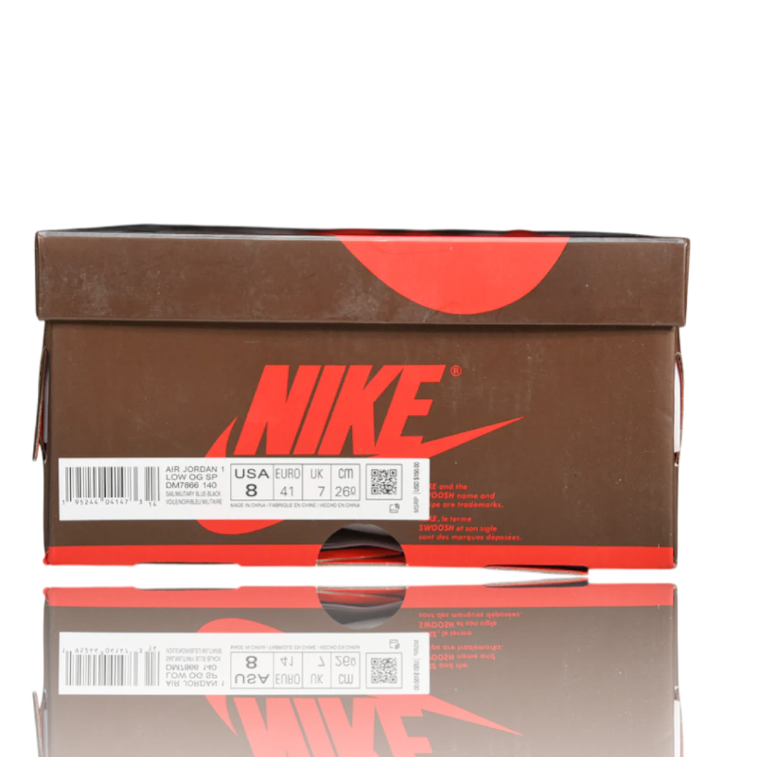 (Unreleased) Travis Scott x AJ1 Low OG Fragment 'Black Red'