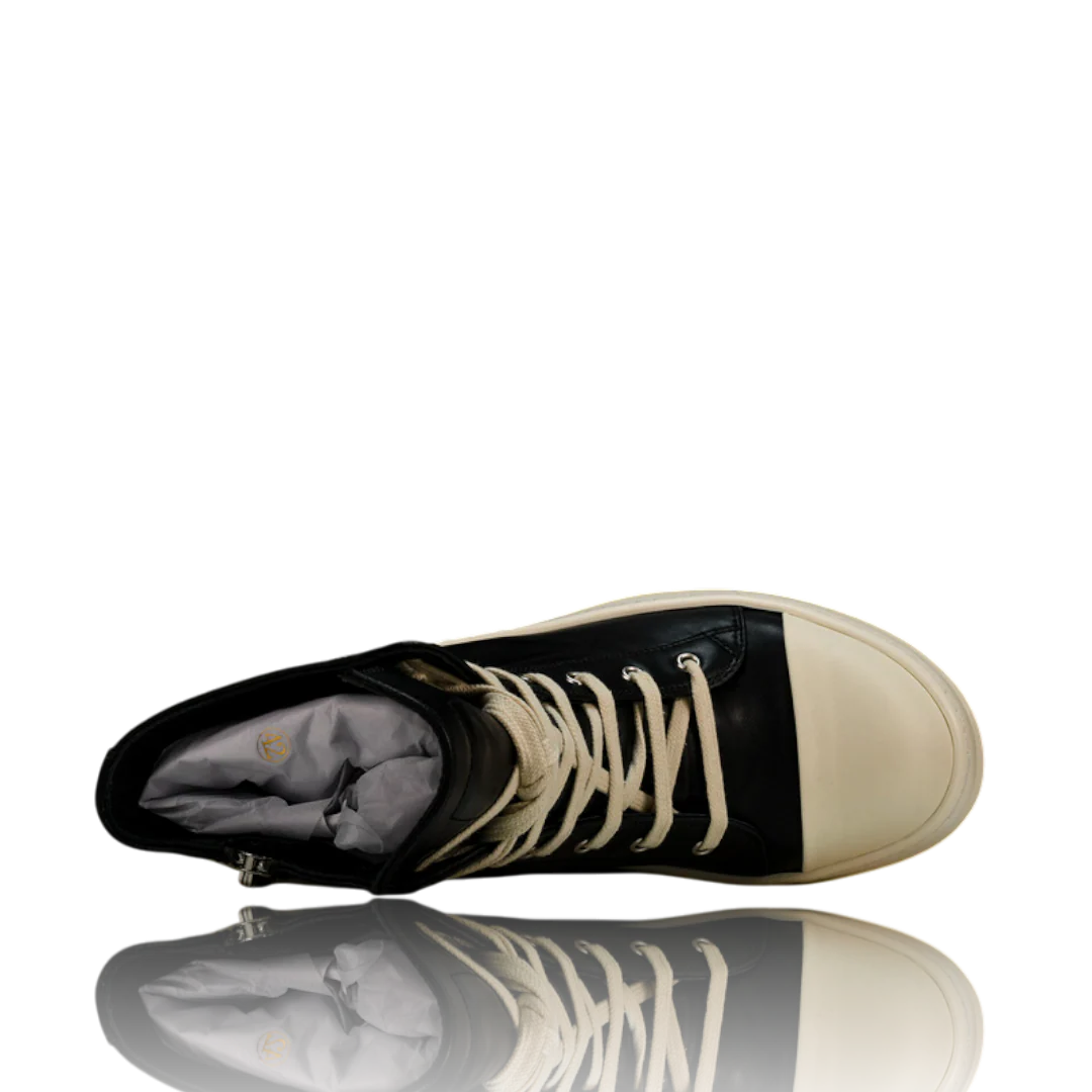 Rick Owens Ramones High EDFU 'Black Milk'