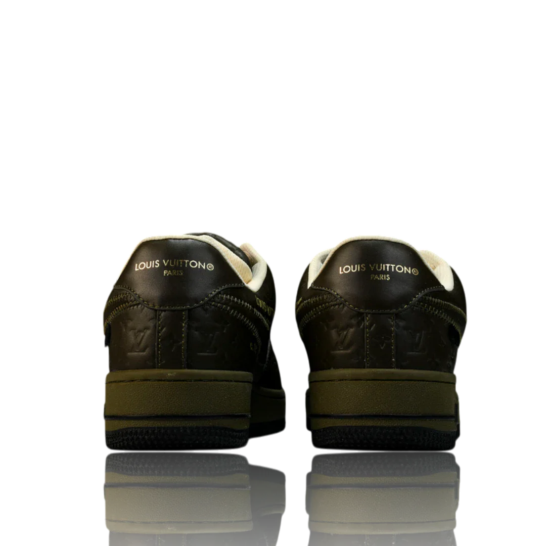 Louis Vuittоп x AF1 By Virgil Abloh 'Brown Grey'