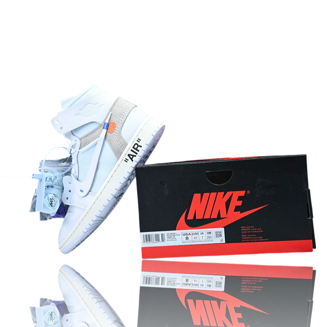 Off-White x AJ1 Retro High 'Alaska'