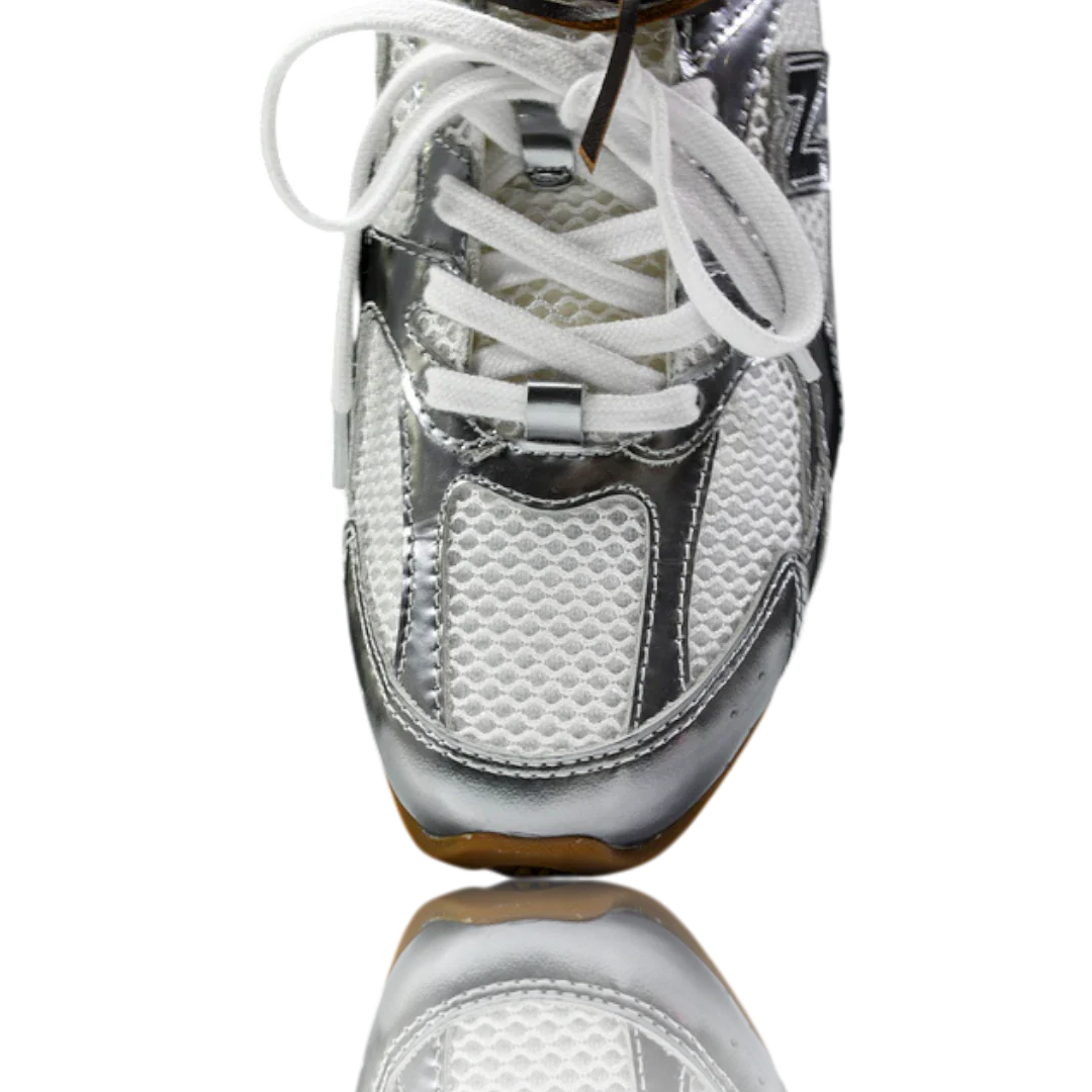 NB 530 SL x Miu Miu 'Metallic Silver'