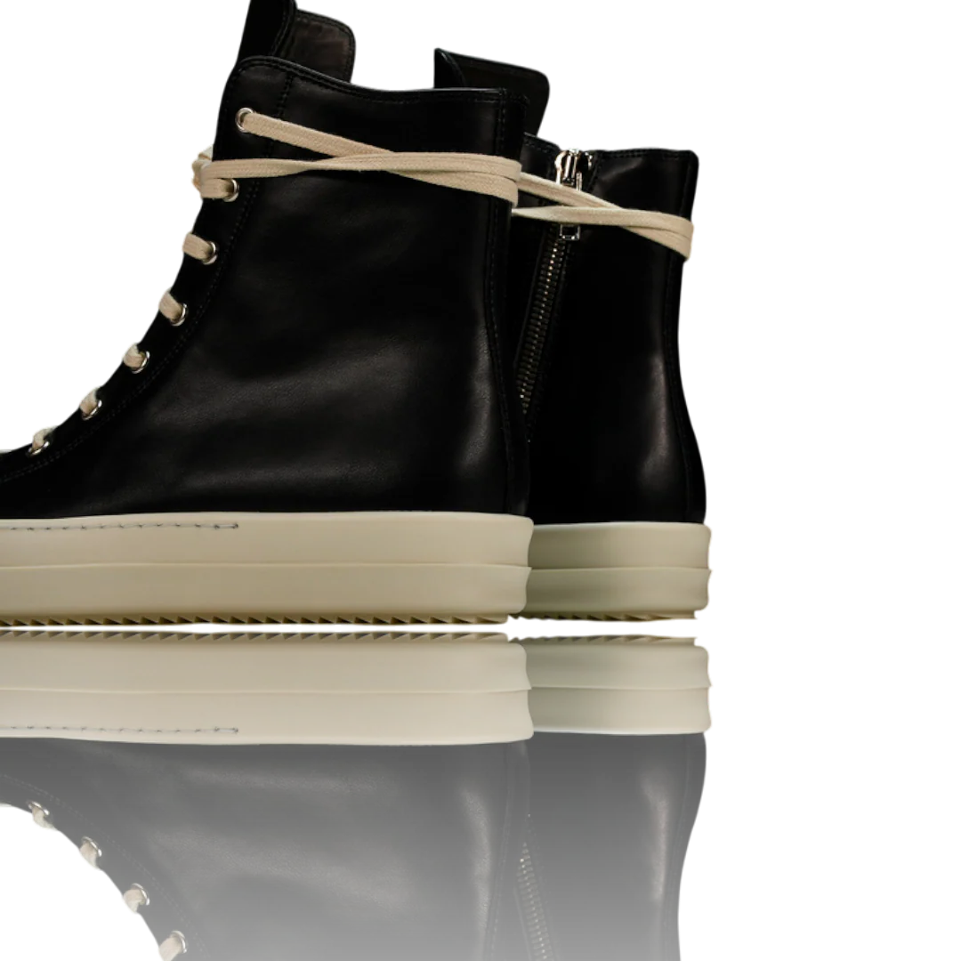 Rick Owens Ramones High EDFU 'Black Milk'