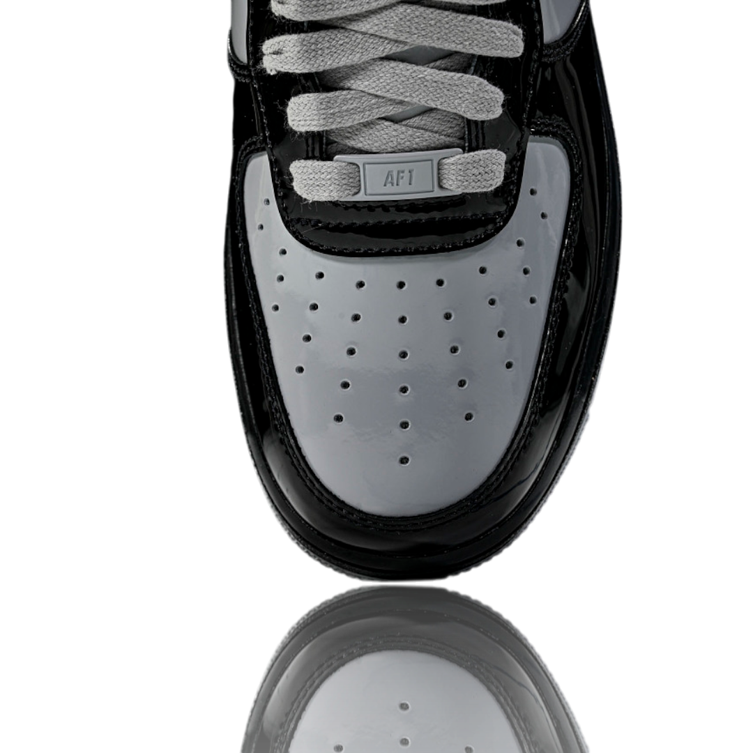 Syna x AF1 Low Central Cee 'Black White Smoke Grey'