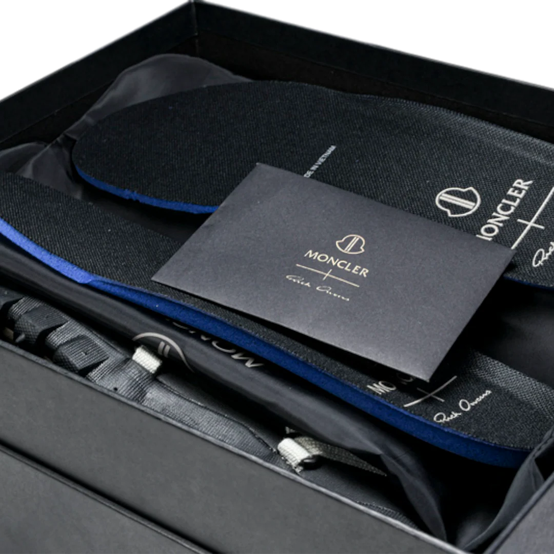 Rick Owens x Moncler Trailgrip Megalace 'Black'