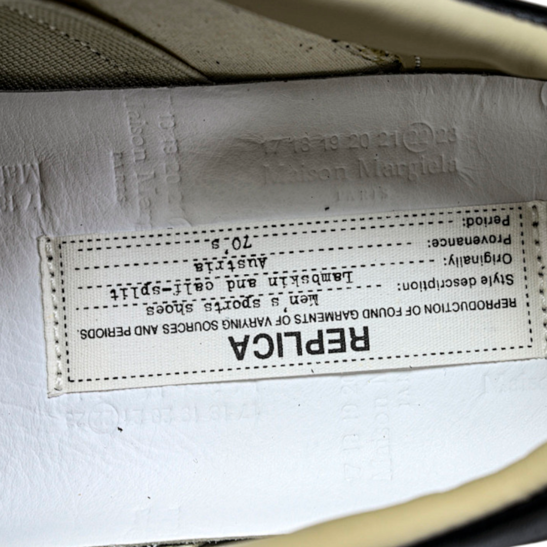 Maison Margiela GATs 'Black Gum'
