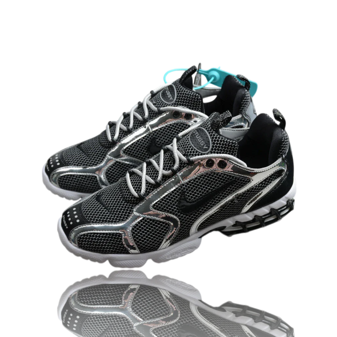 Air Zoom Spiridon Cage 2 'Stussy Pure Platinum'