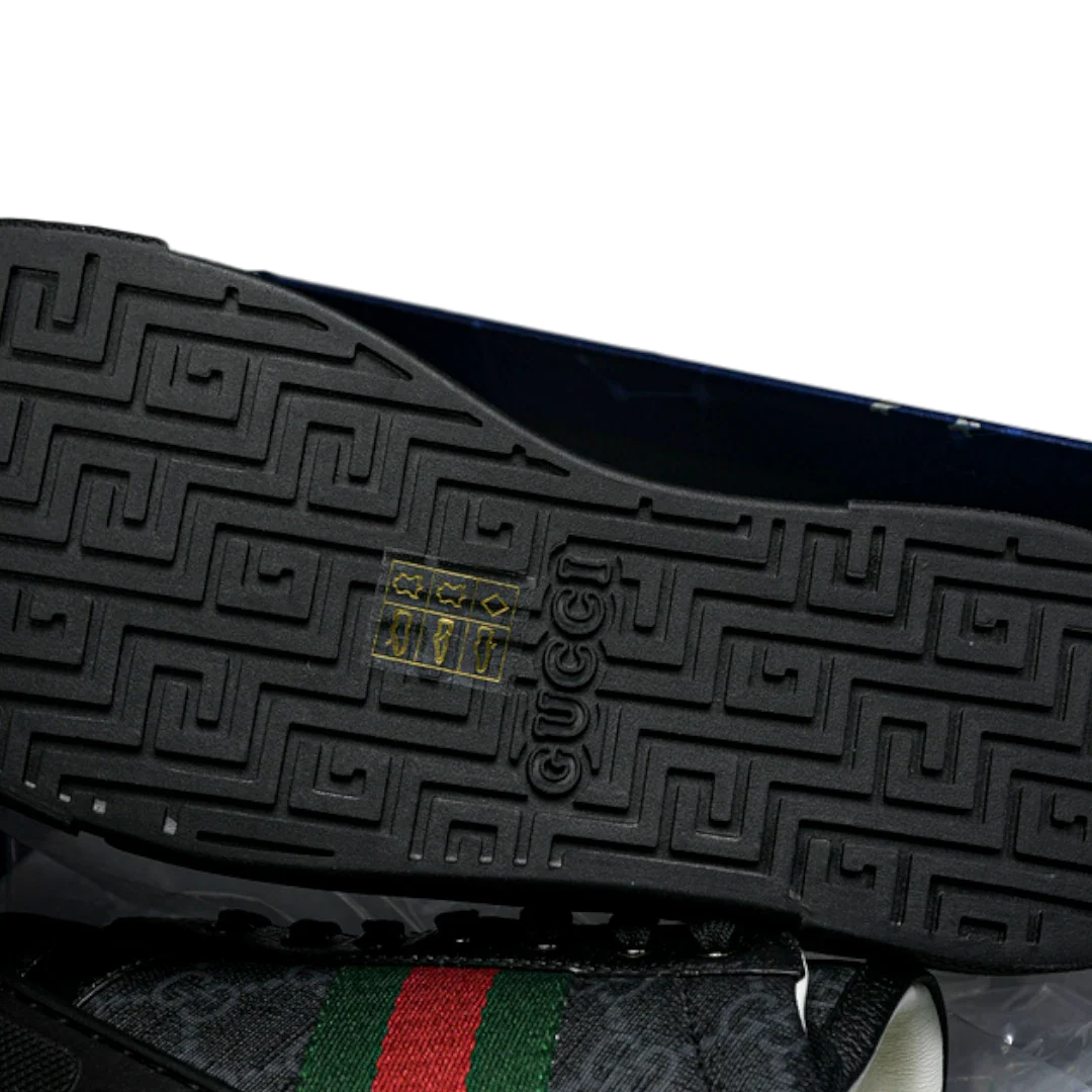 Guссi Ace Web Monogram 'Black'