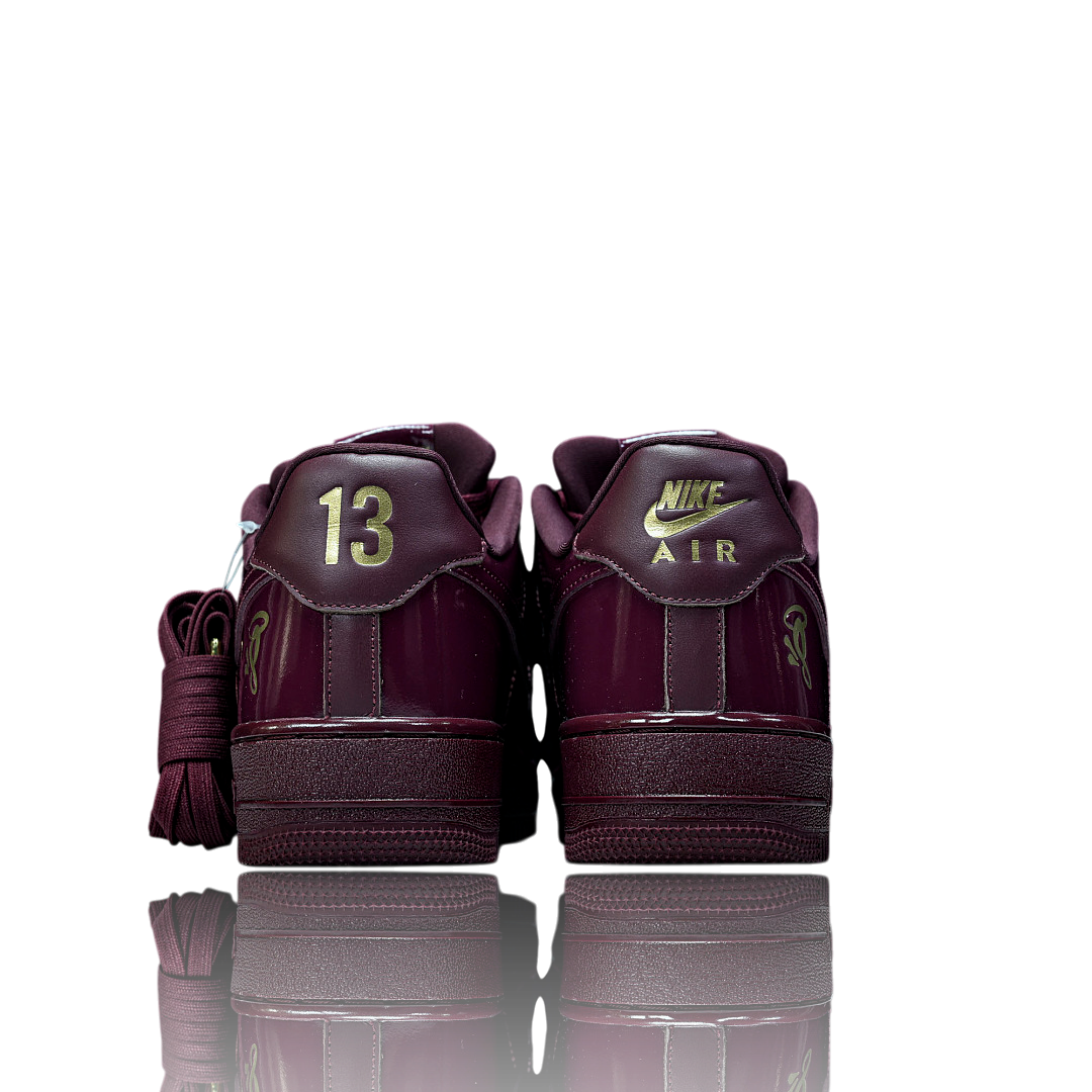 Syna x AF1 Low Central Cee 'Dark Beetroot' (UK Exclusive)