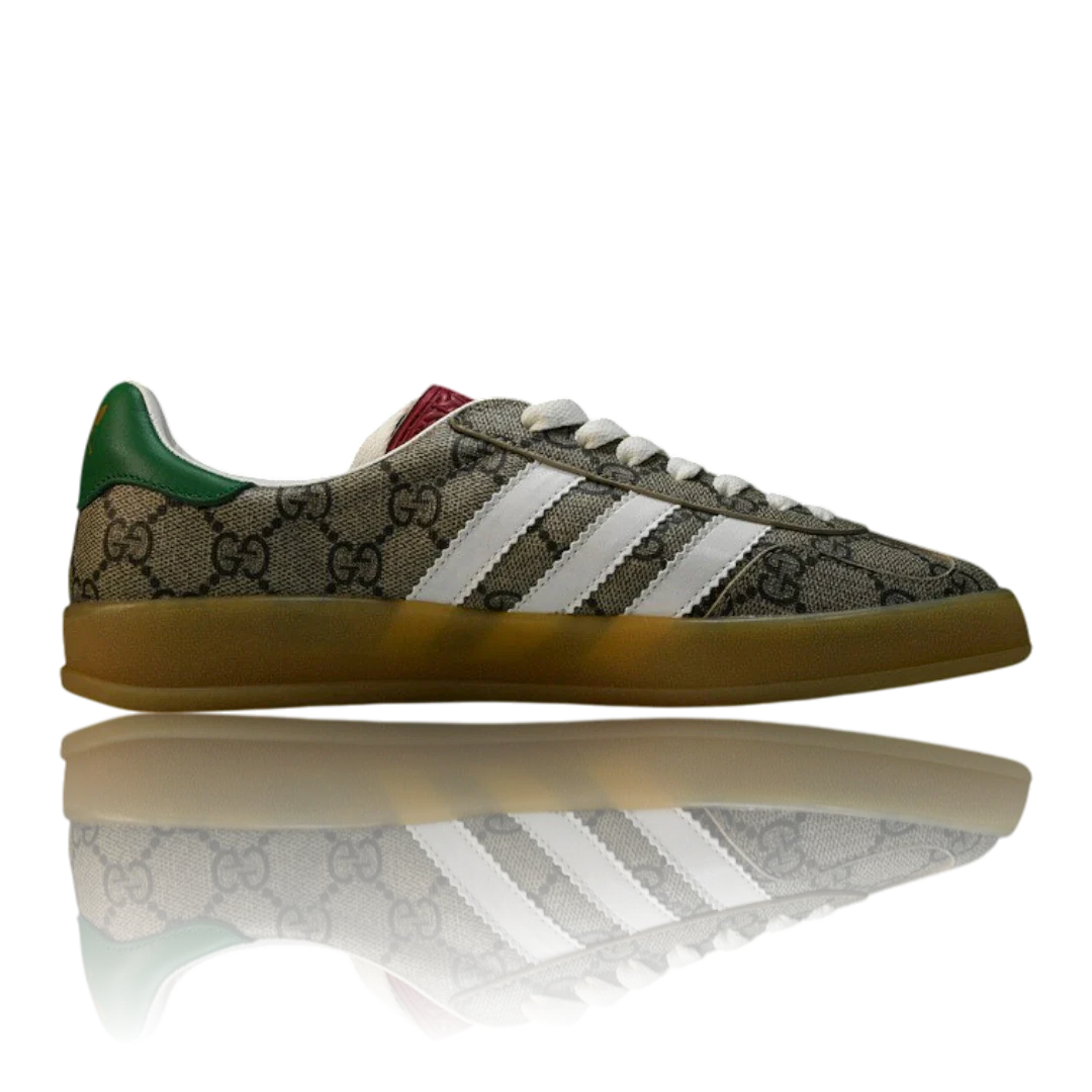Guссi x Gazelle 'Beige GG Monogram'