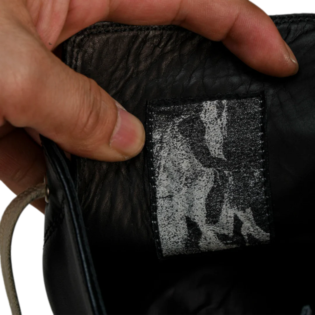 Rick Owens Ramones High EDFU 'Black Milk'