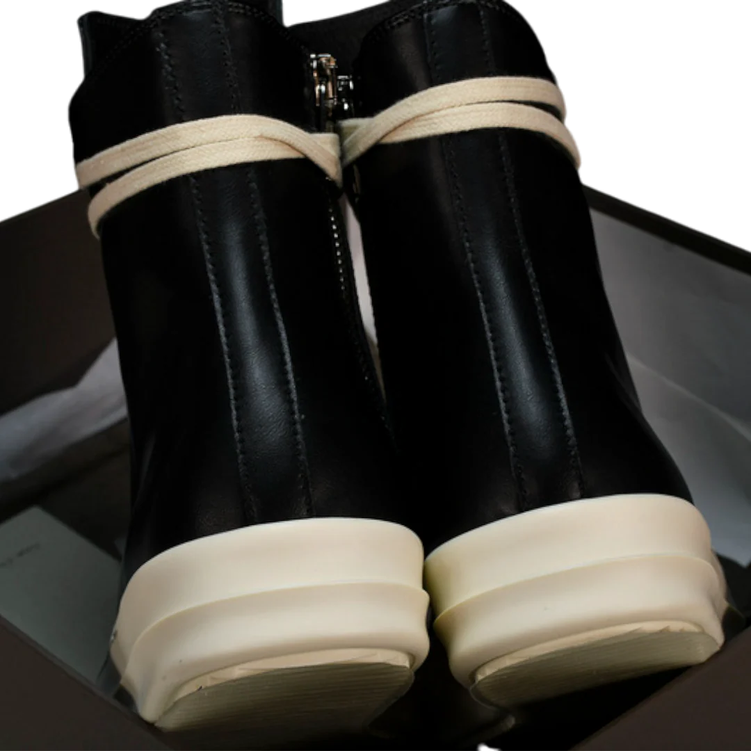 Rick Owens Ramones High EDFU 'Black Milk'