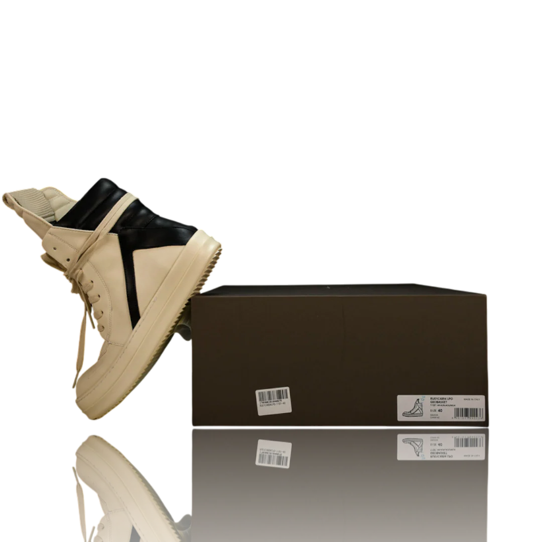Rick Owens Geobasket 'Milk'