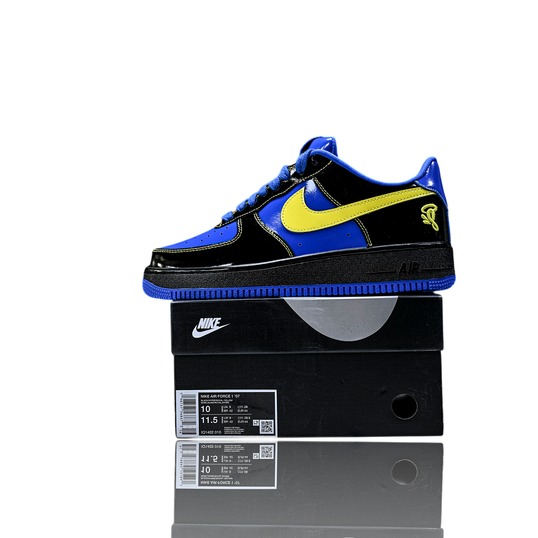 Syna x AF1 Low Central Cee 'Black Optic Yellow' (Friends & Family)