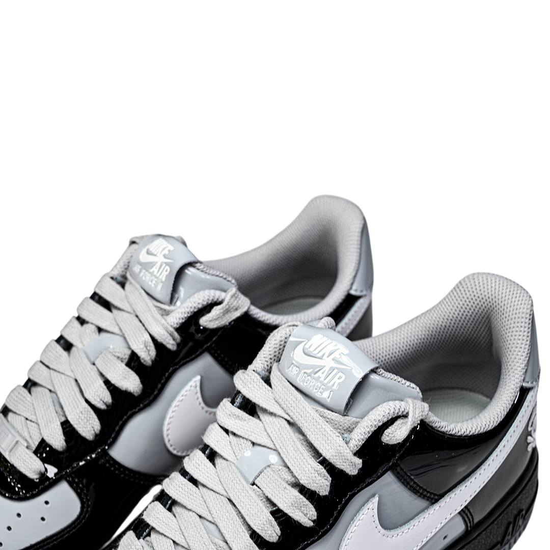 Syna x AF1 Low Central Cee 'Black White Smoke Grey'