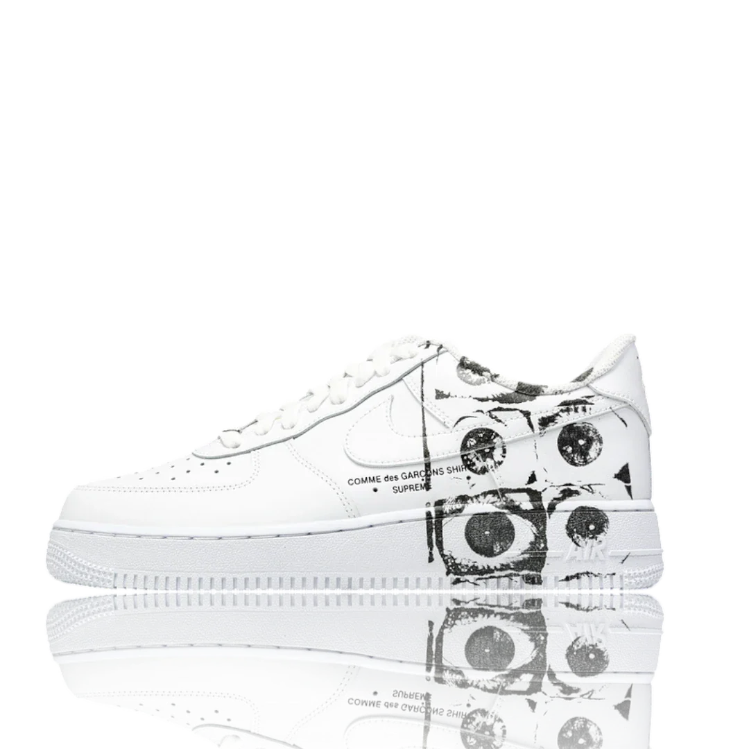 AF1 x Supreme x Comme des Garcons Shirt 'Eyes'