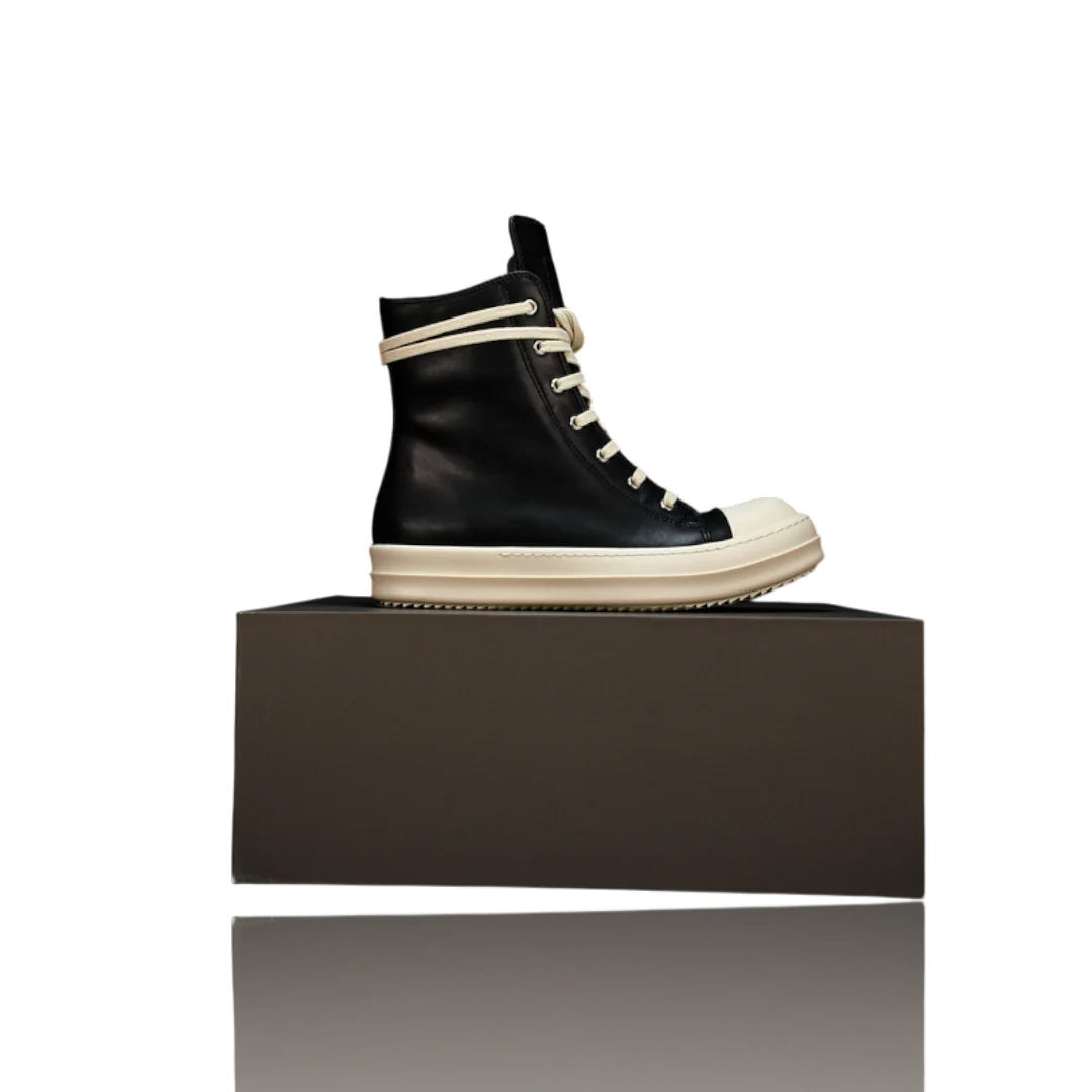 Rick Owens Ramones High EDFU 'Black Milk'