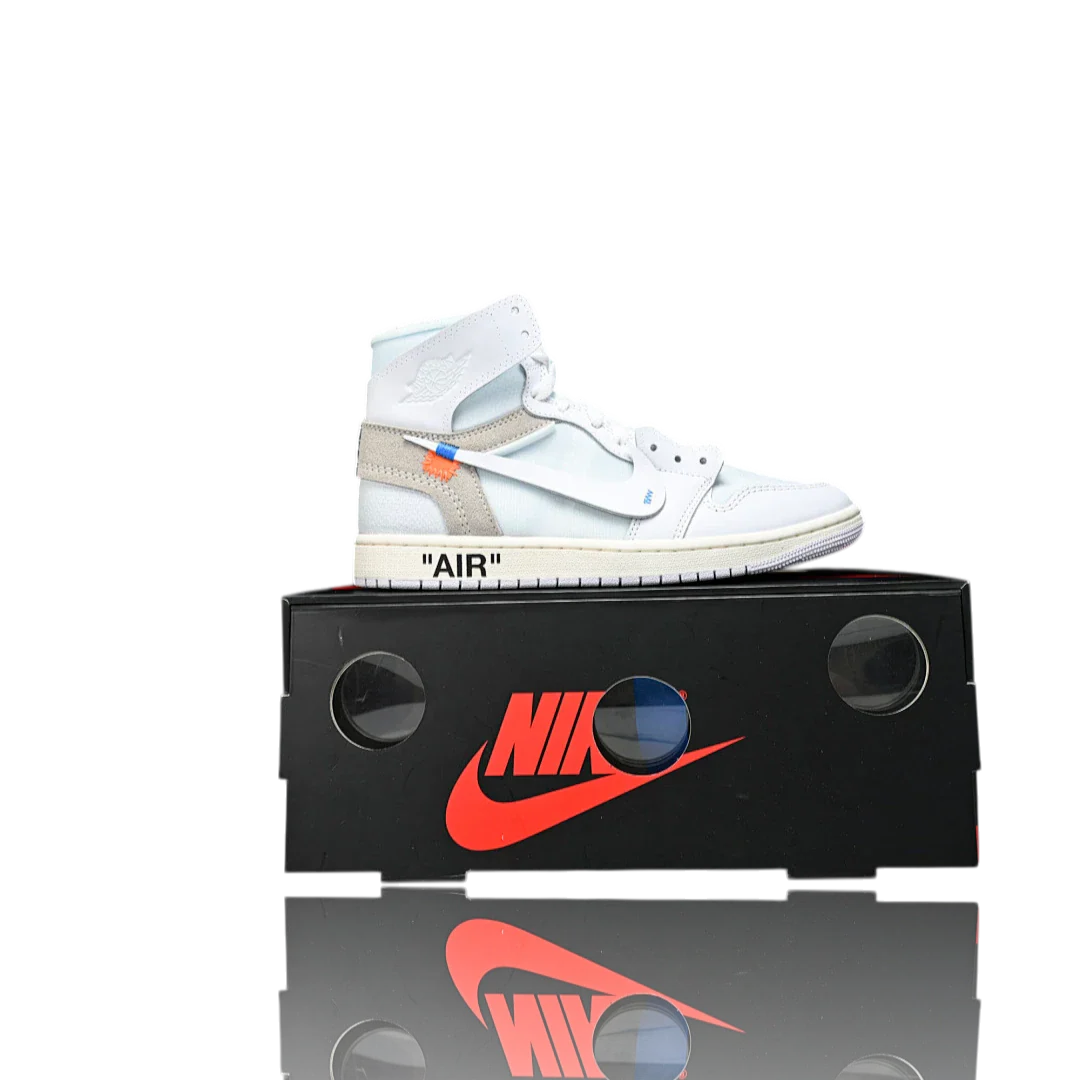 Off-White x AJ1 Retro High 'Alaska'