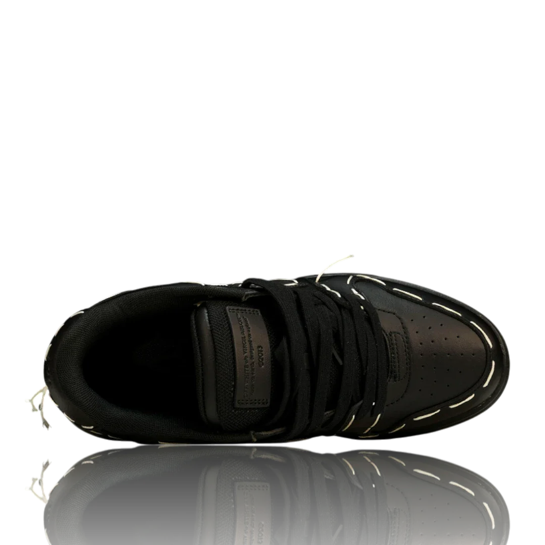 Off-White Out Of Office Low Top - Sartorial Stitch 'Black'