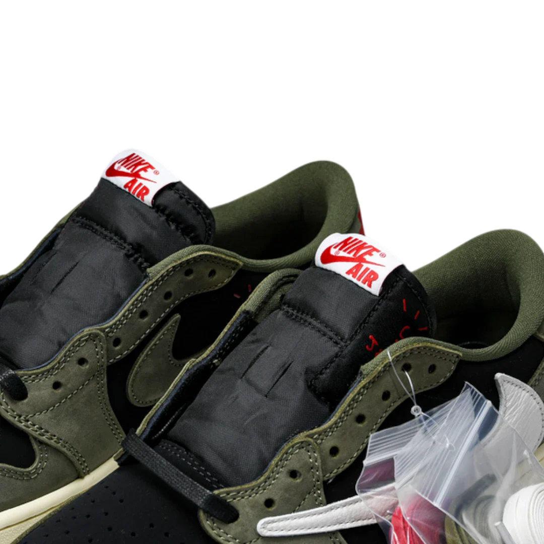 Travis Scott x AJ1 Low OG 'Black Olive'