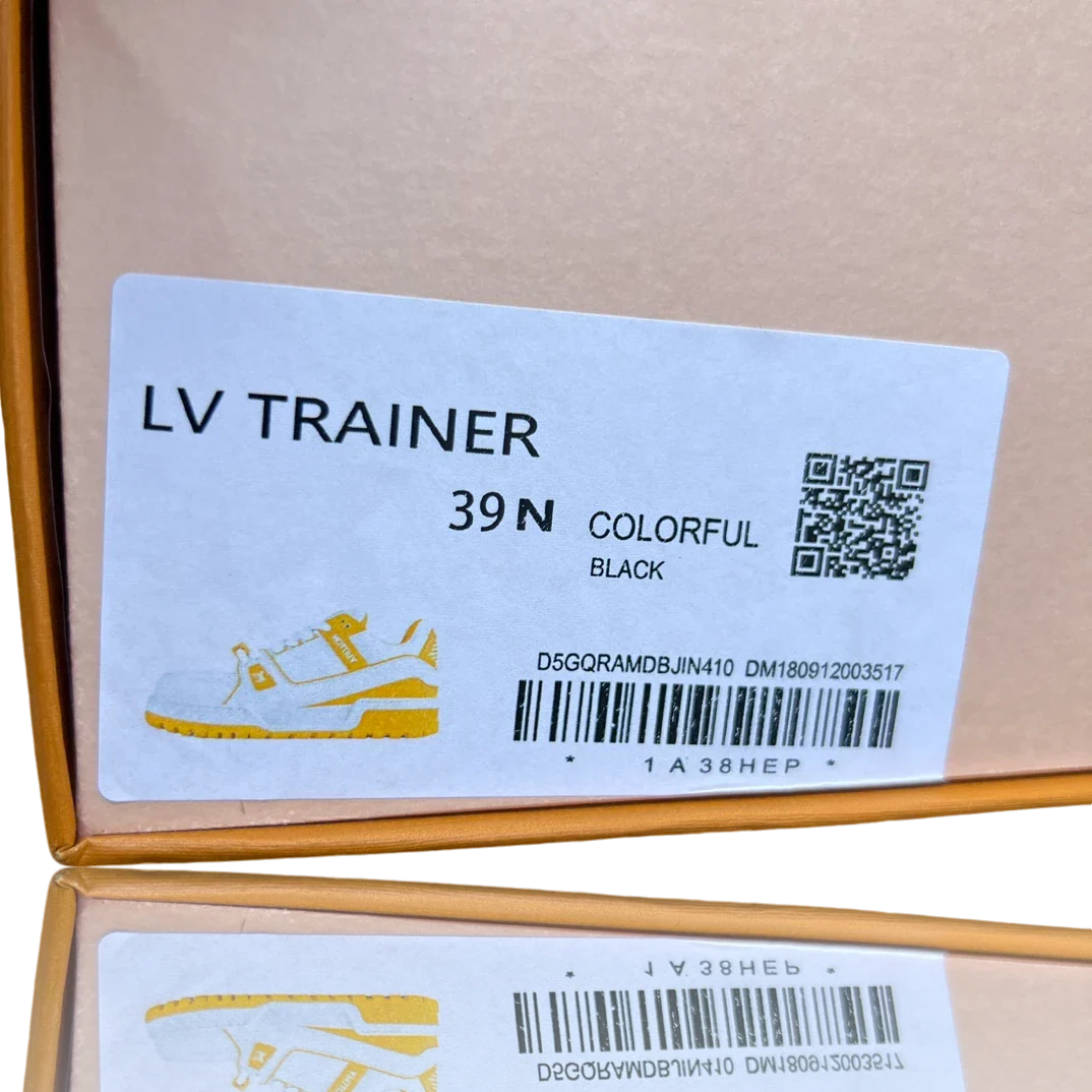 Louis Vuittоп Trainer Maxi 'White Yellow'