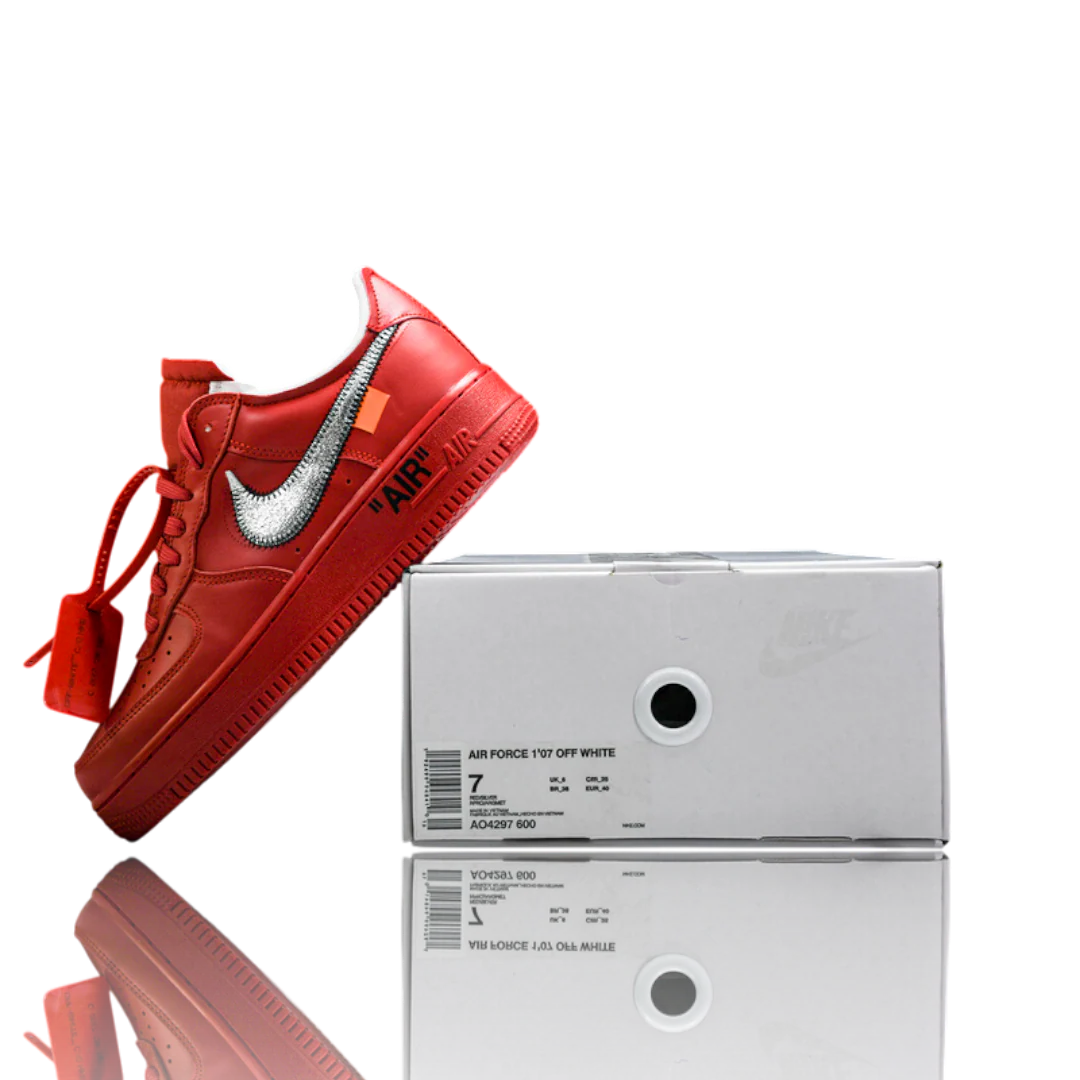 Off-White x AF1 'Red' (Unreleased)