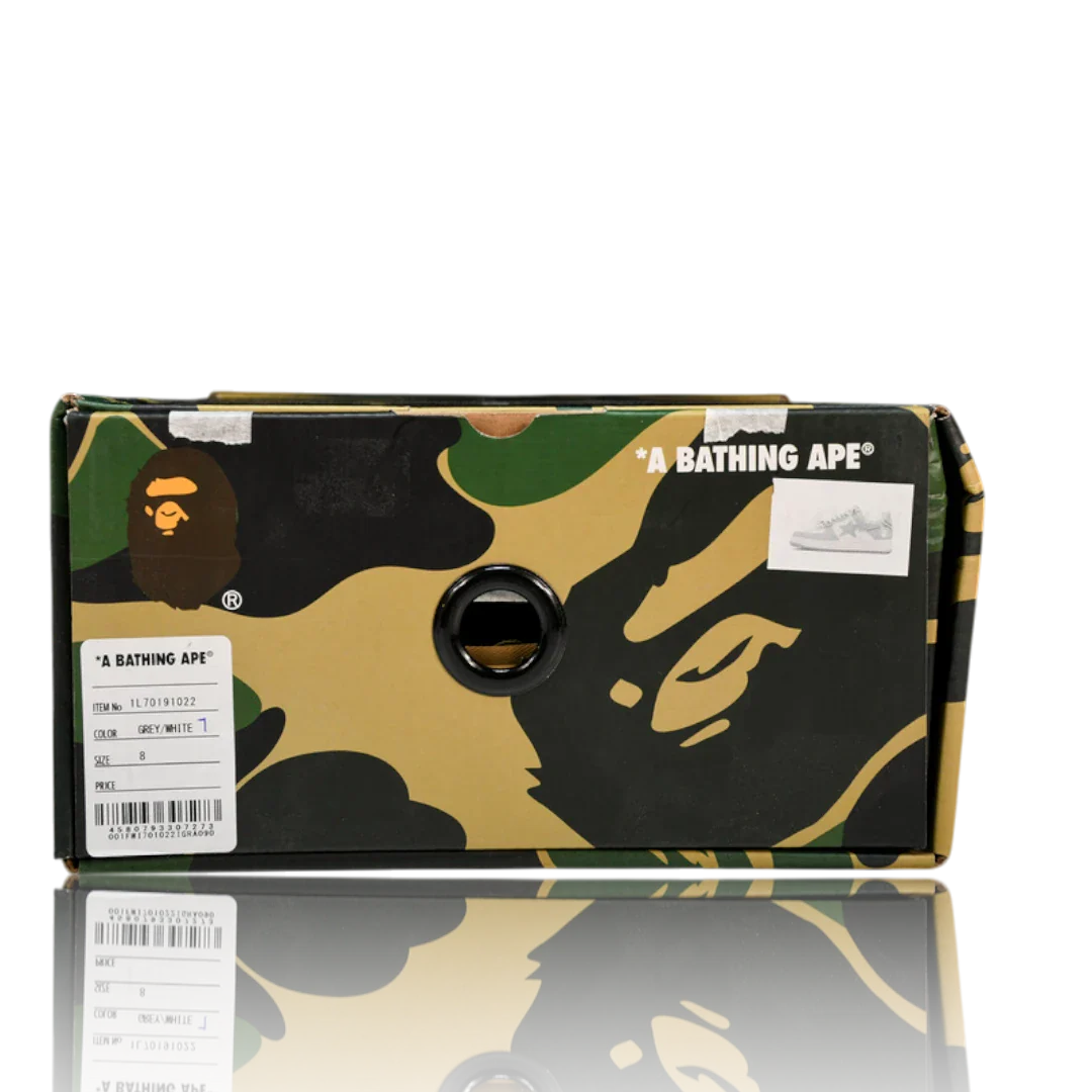 A Bathing Ape Bapesta 'Light Grey'