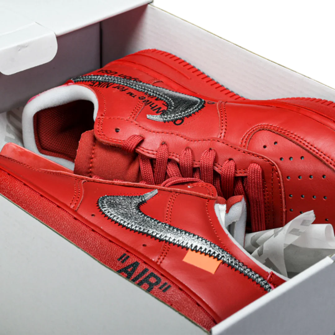 Off-White x AF1 'Red' (Unreleased)
