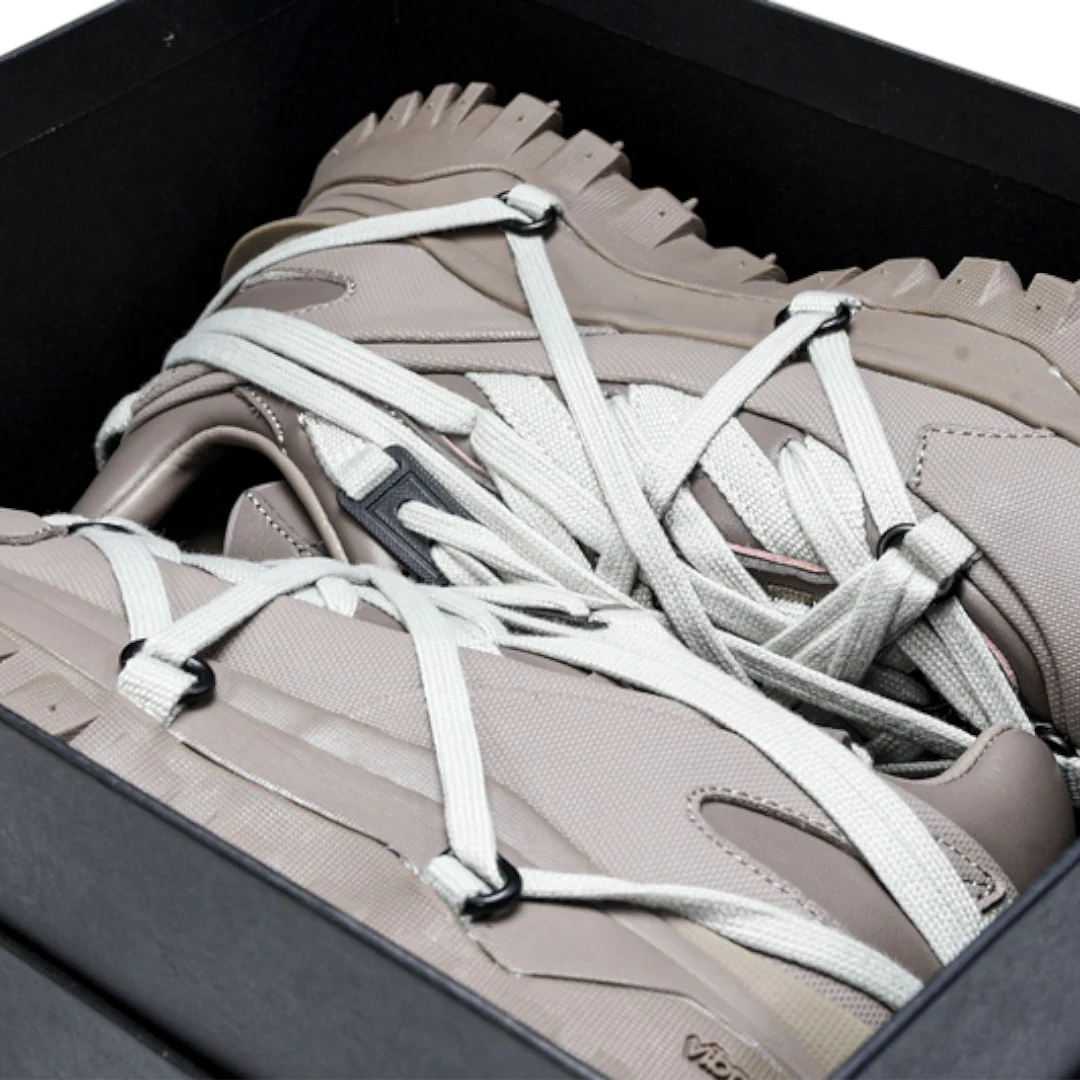 Rick Owens x Moncler Trailgrip Megalace 'Dust'