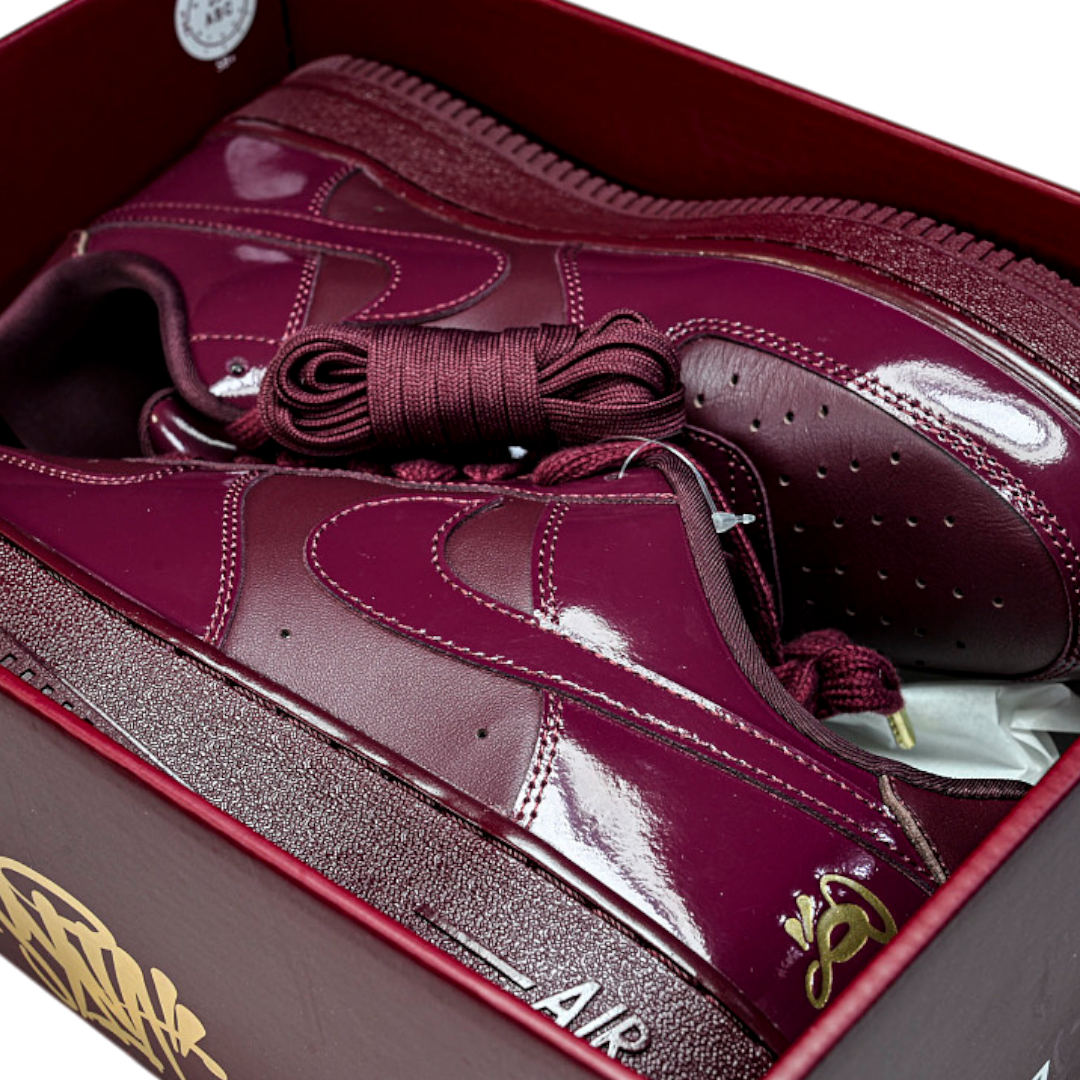 Syna x AF1 Low Central Cee 'Dark Beetroot' (UK Exclusive)