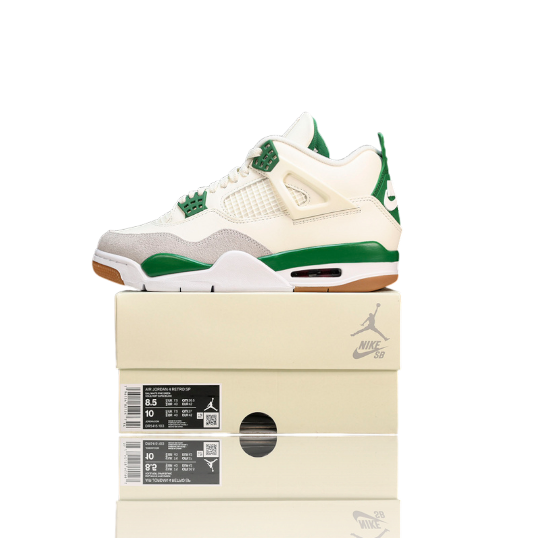 AJ4 Retro SB 'Pine Green'