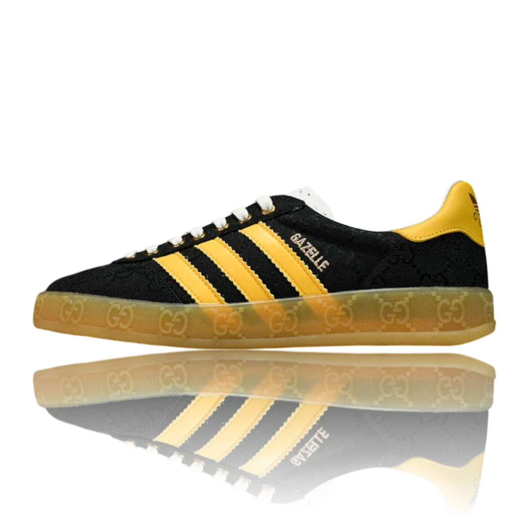 Guссi x Gazelle 'Black GG Monogram'