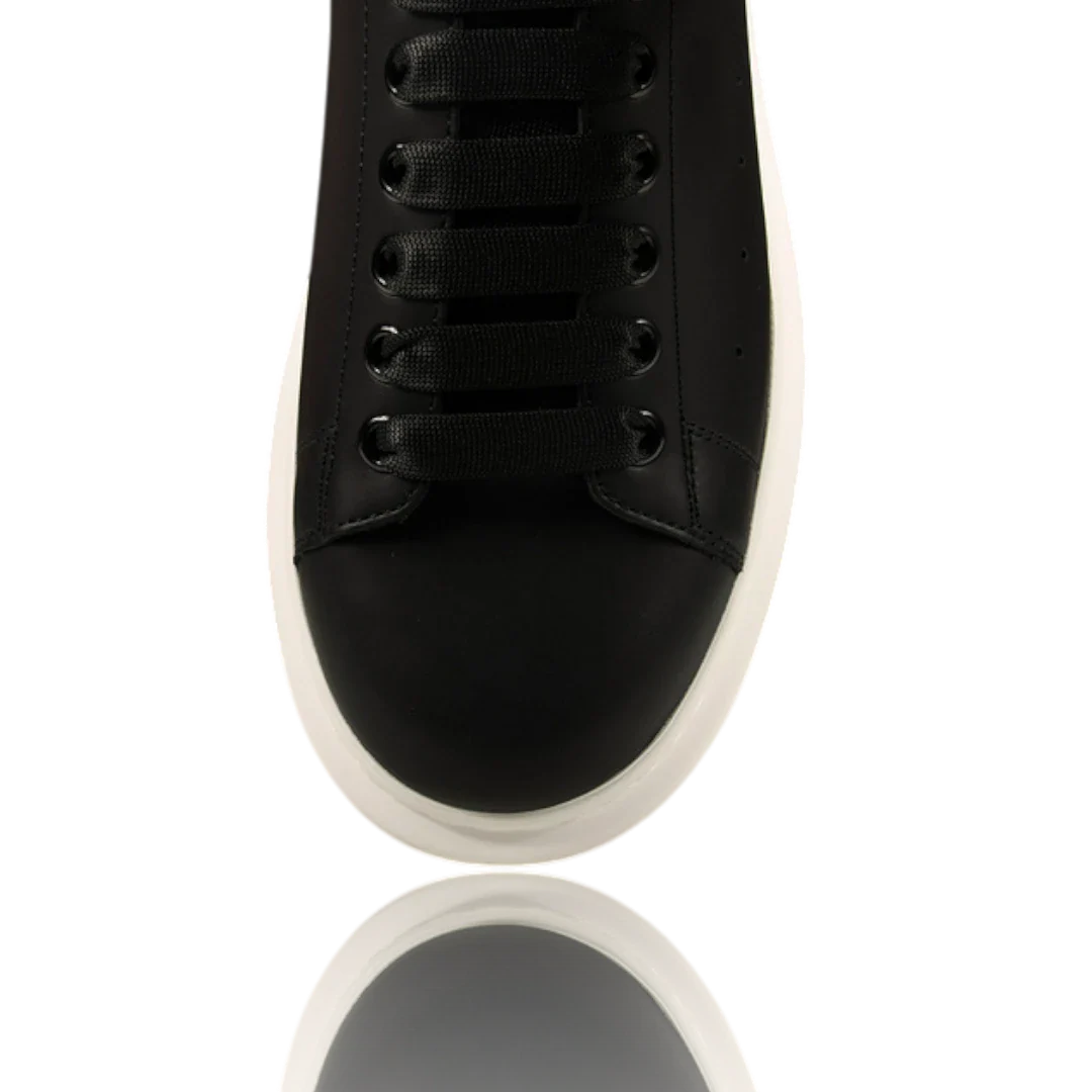 McQueen Oversized Sneaker 'Black White'