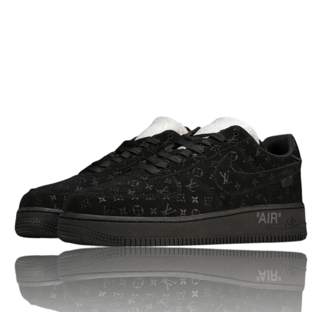 Louis Vuittоп x AF1 By Virgil Abloh ‘Black’