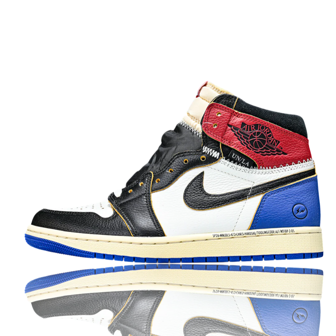 Fragment Design x Union LA x AJ1 Retro High 'Varsity Red Sport Royal'