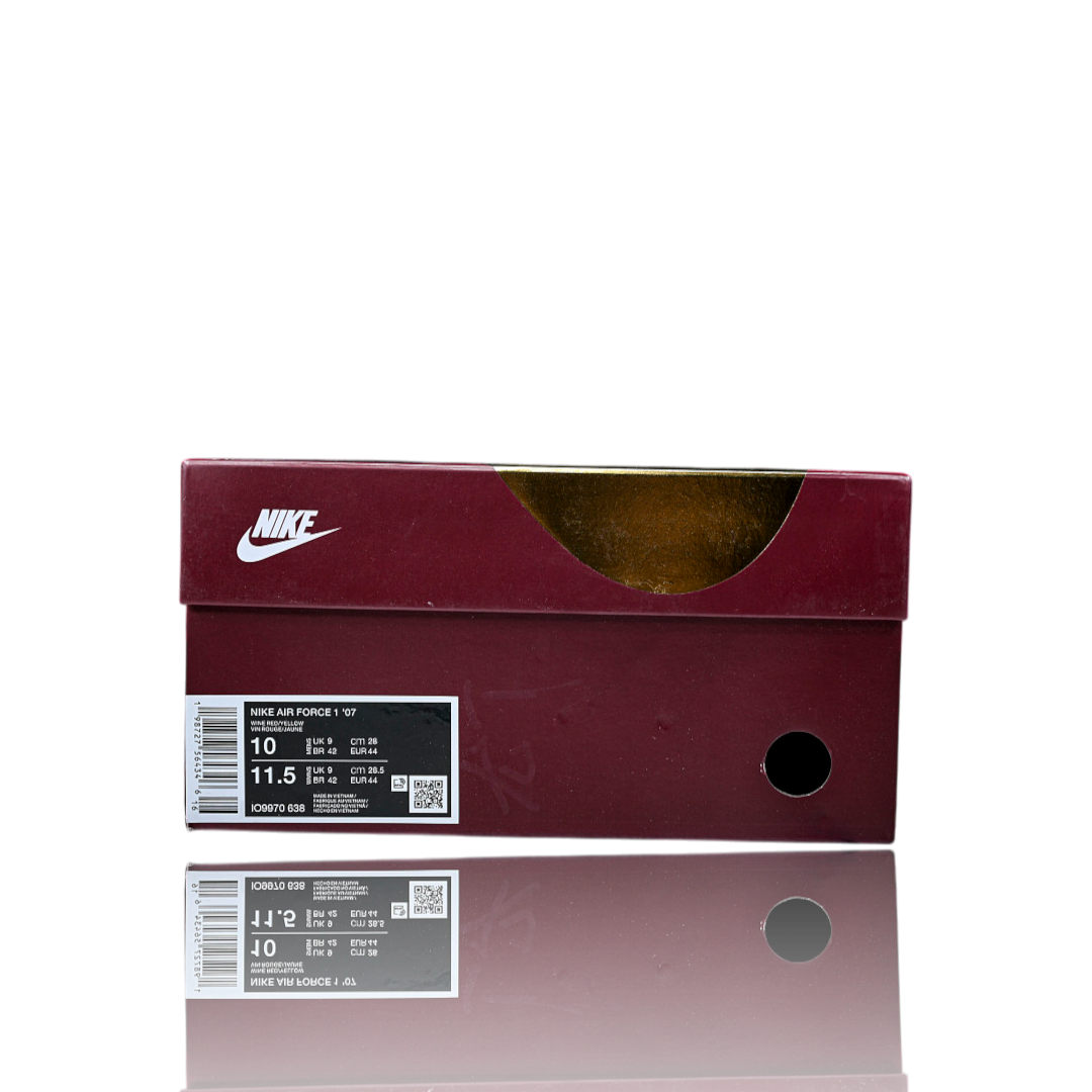 Syna x AF1 Low Central Cee 'Dark Beetroot' (UK Exclusive)