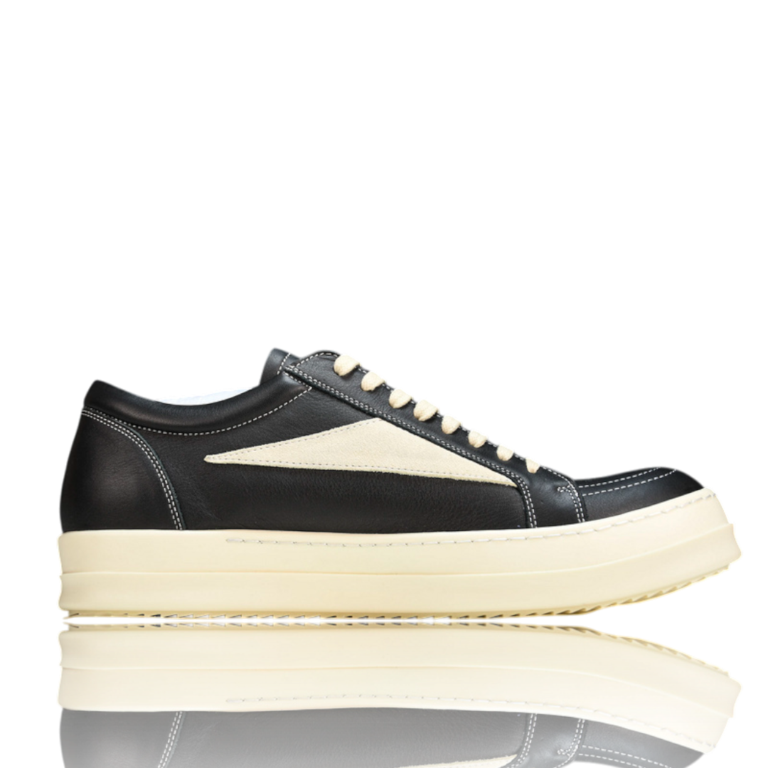 Rick Owens Vintage Sneaks 'Black Milk'