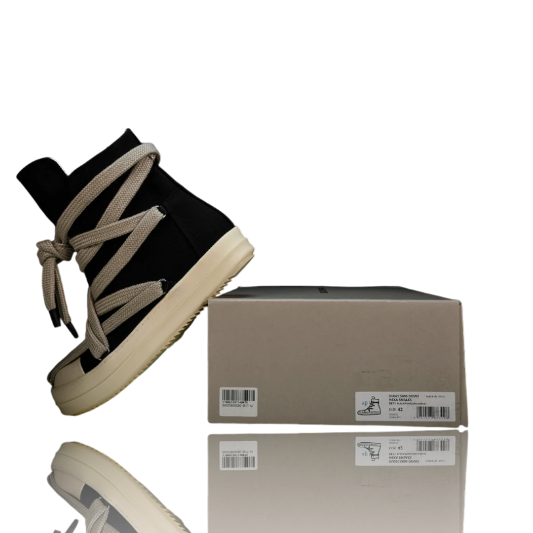 Rick Owens DRKSHDW Hexa High 'Black Pearl'
