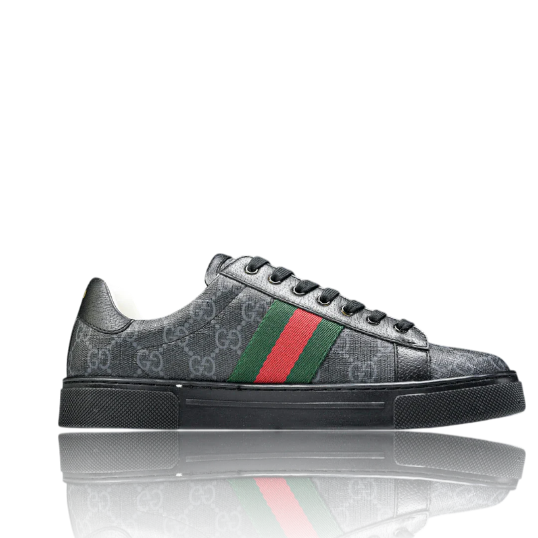 Guссi Ace Web Monogram 'Black'