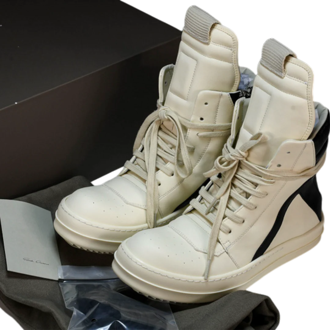 Rick Owens Geobasket 'Milk'