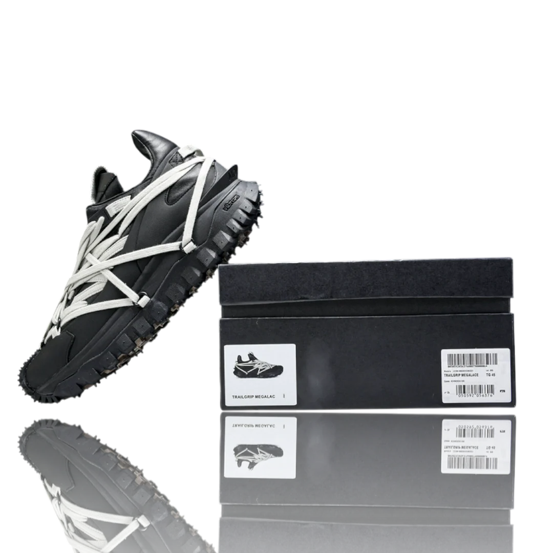 Rick Owens x Moncler Trailgrip Megalace 'Black'