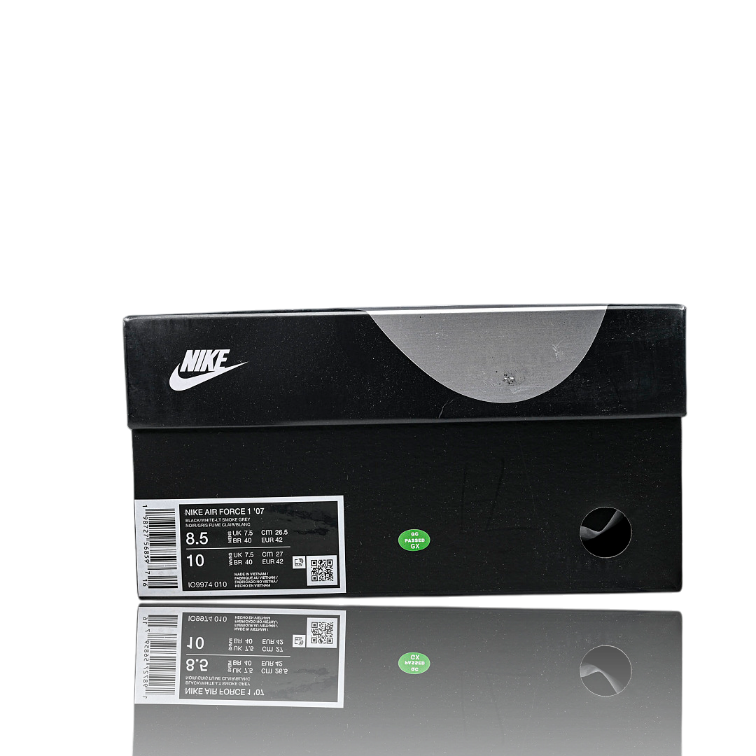 Syna x AF1 Low Central Cee 'Black White Smoke Grey'