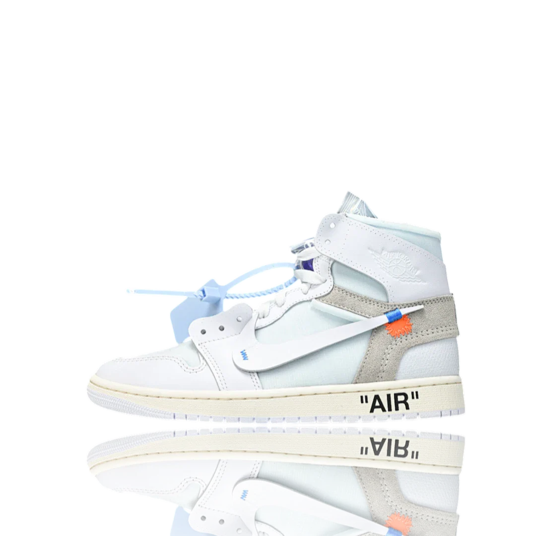 Off-White x AJ1 Retro High 'Alaska'