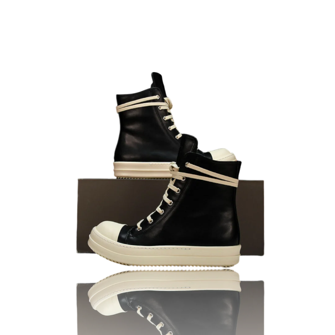 Rick Owens Ramones High EDFU 'Black Milk'