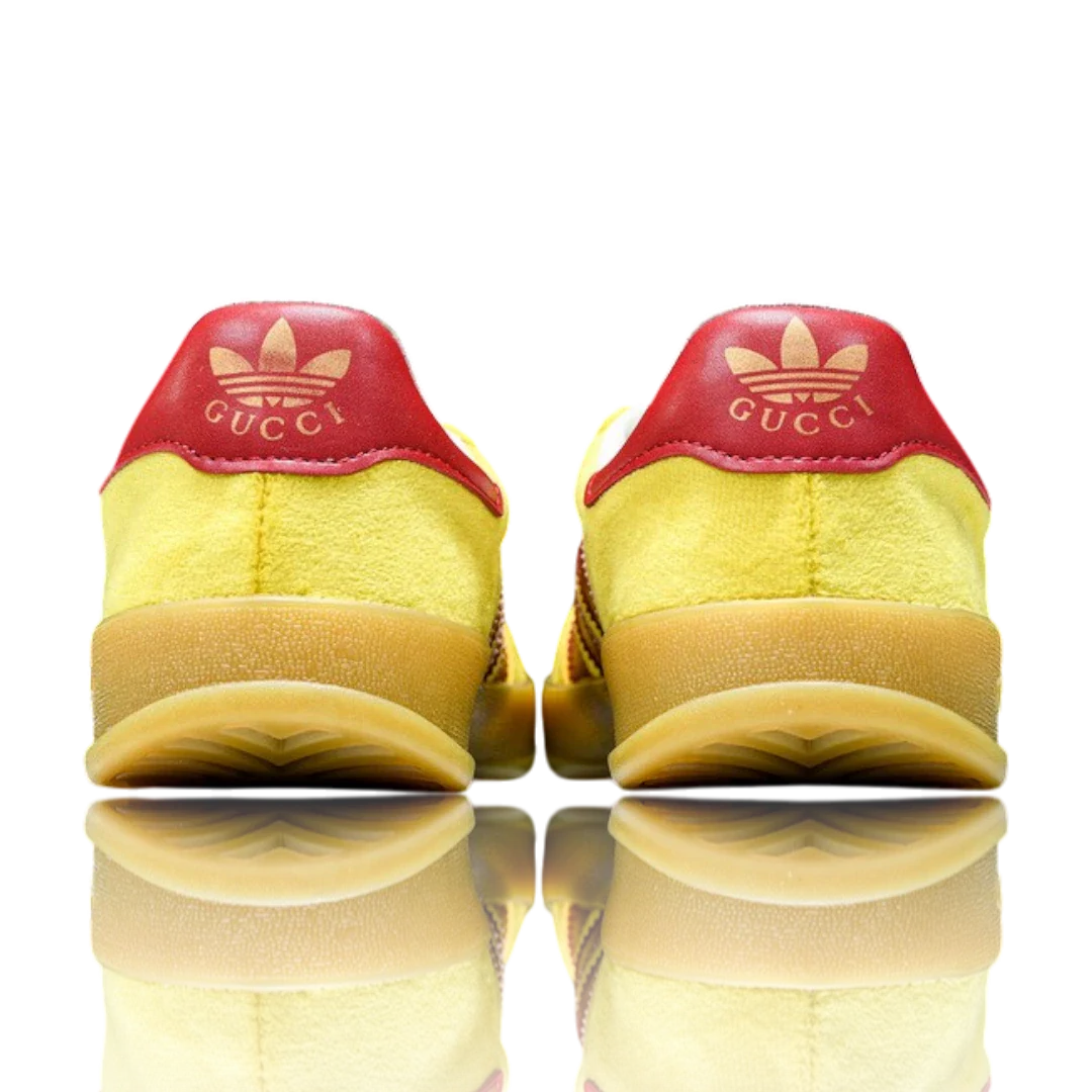 Guссi x Gazelle 'Yellow Velvet'
