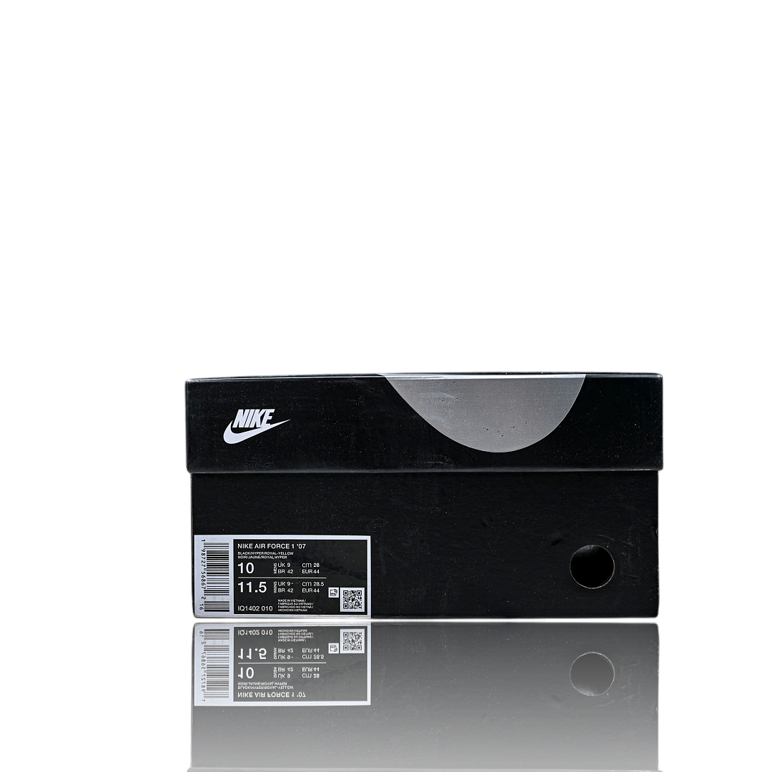 Syna x AF1 Low Central Cee 'Black Optic Yellow' (Friends & Family)
