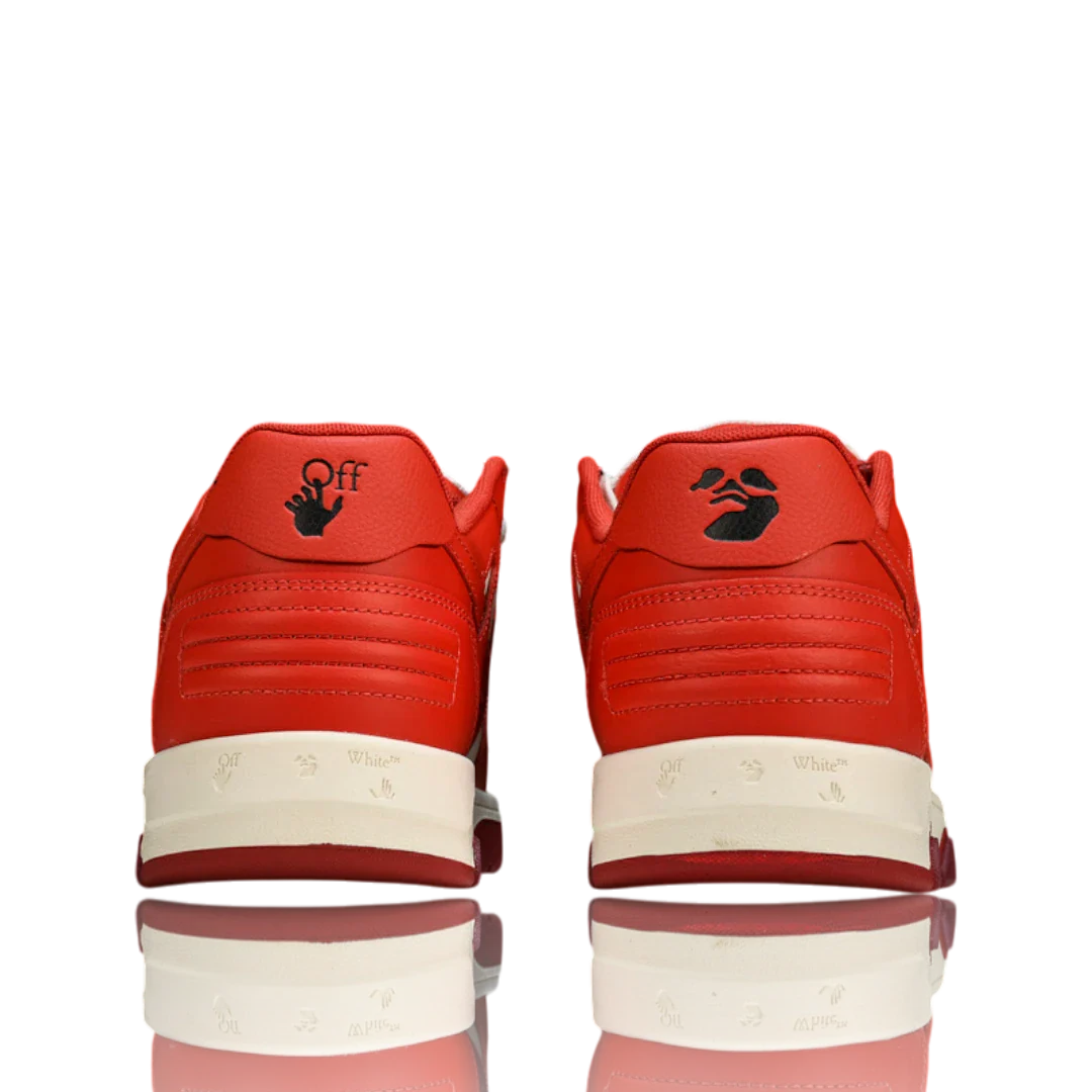 Off-White Out Of Office Low Top 'White Red'