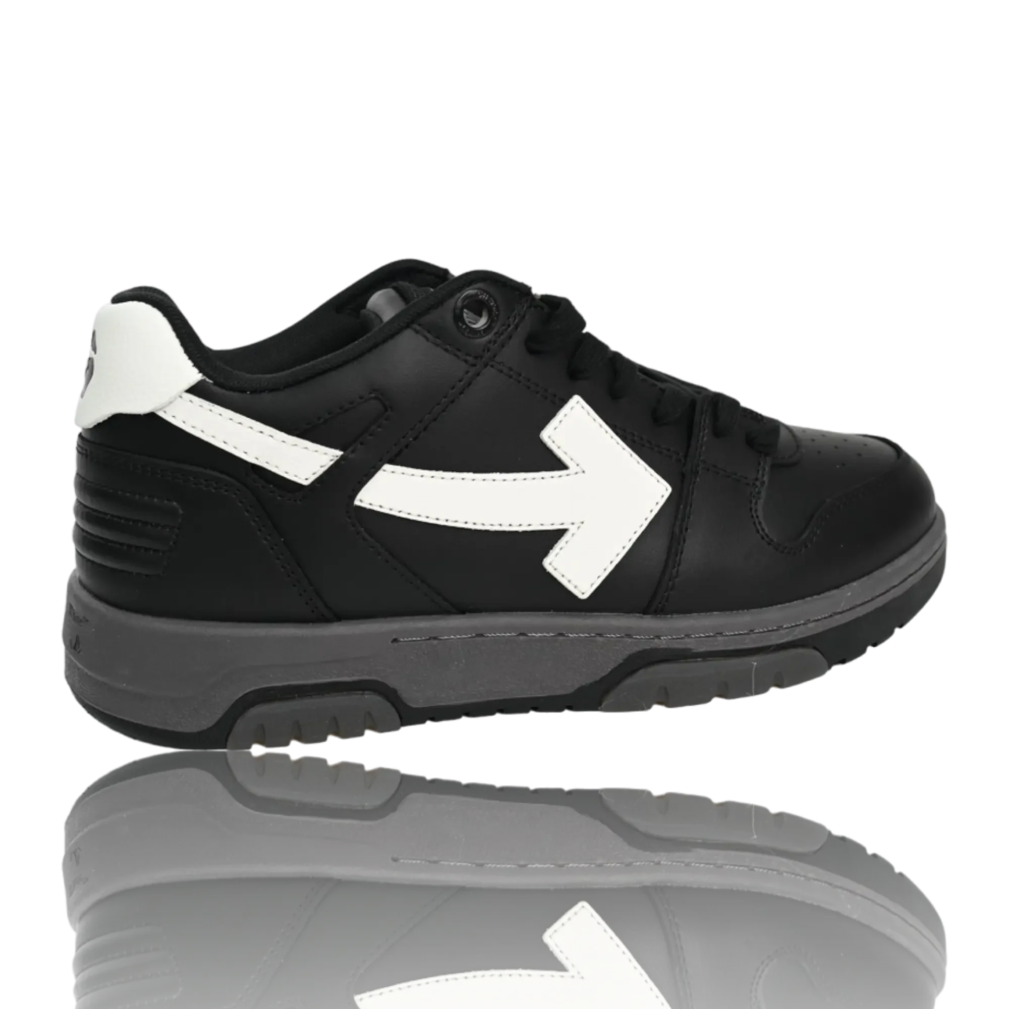 Off-White Out Of Office Low Top 'Black White'