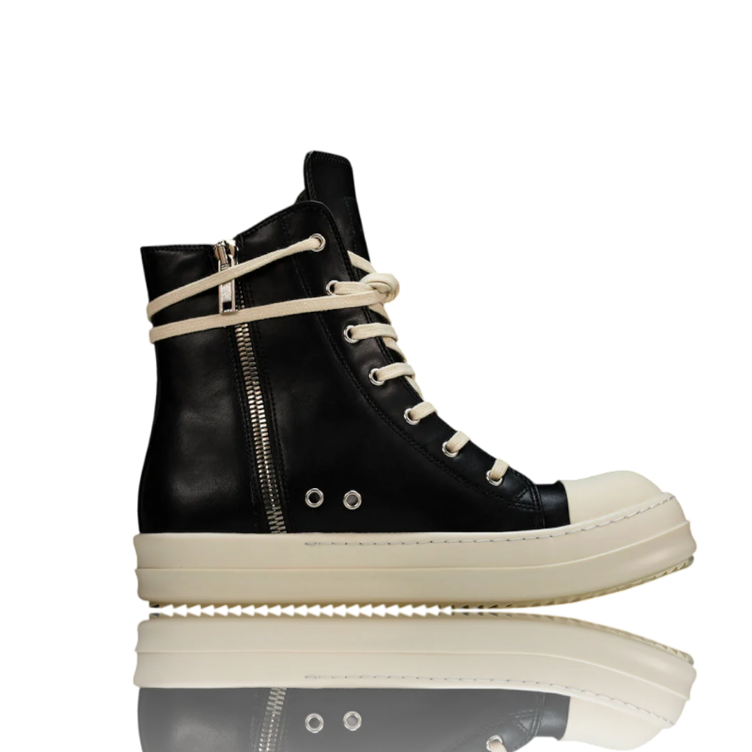 Rick Owens Ramones High EDFU 'Black Milk'